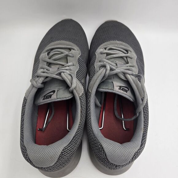 Nike Tanjun Mens Athletic Sneakers Size 10.5 Cool Grey Mesh Style 844887 Running - Picture 7 of 9
